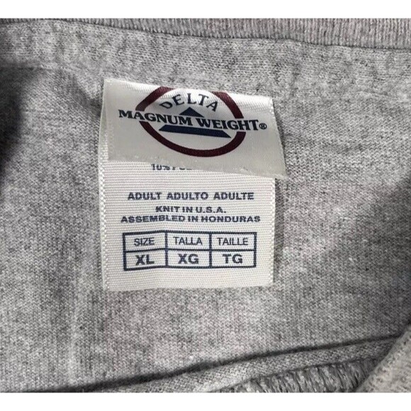 Vintage Y2k Delta Magnum Weight Indianapolis Colts Tee XL Gray NFL Football - Picture 2 of 3